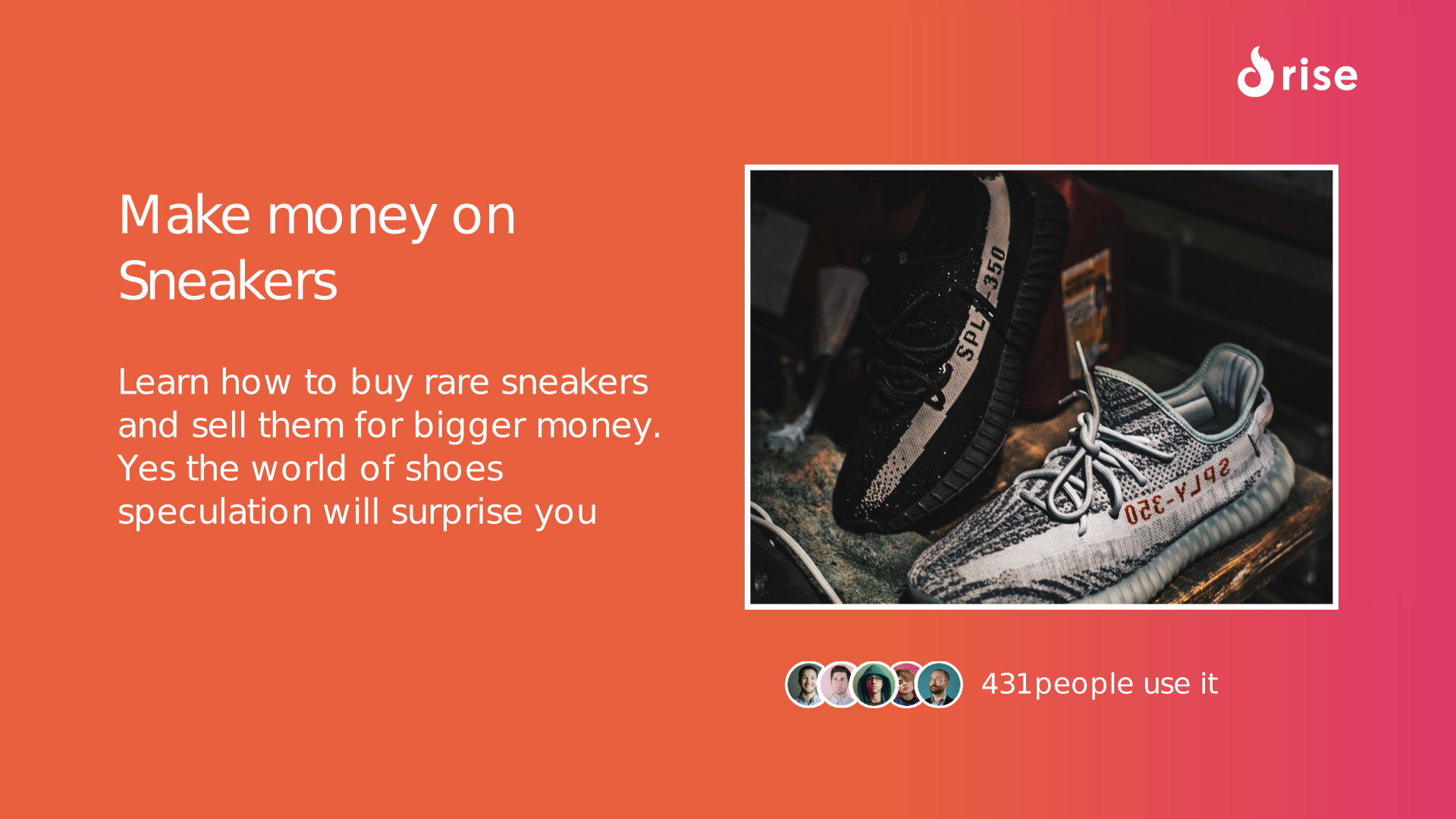 Make money on Sneakers