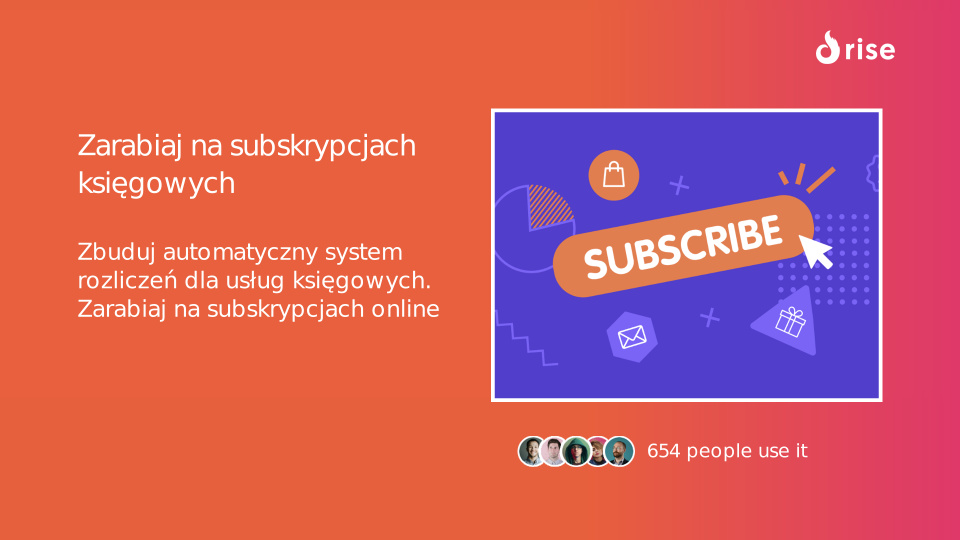 Zarabiaj na subskrypcjach księgowych