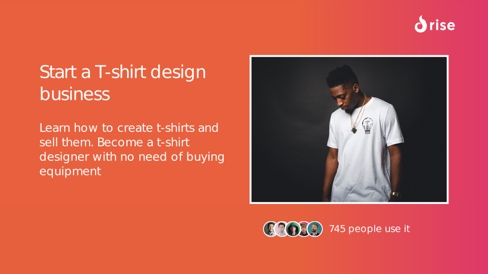 Start a T-shirt design business