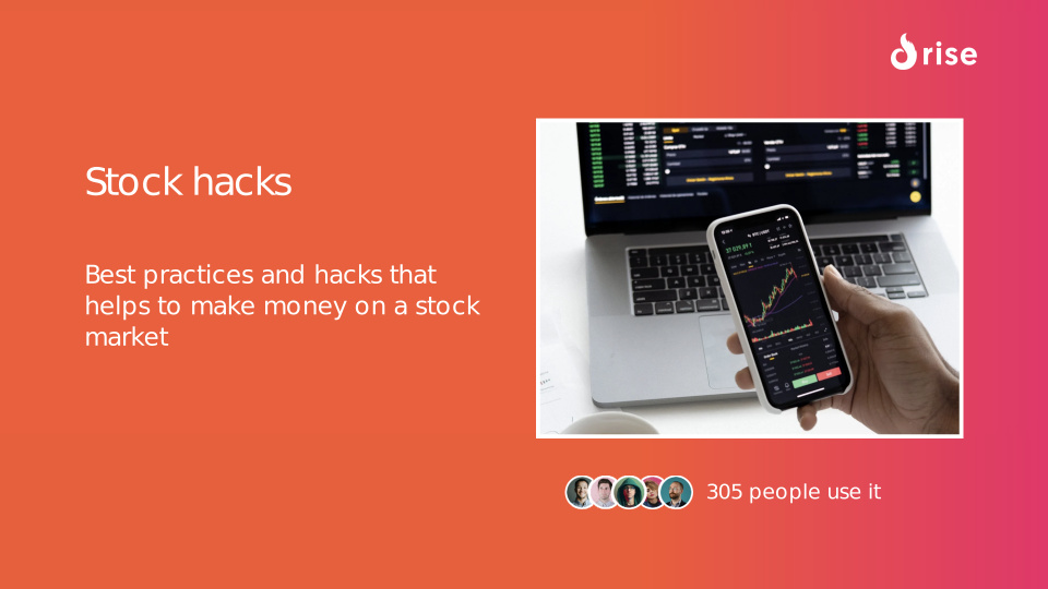 Stock hacks
