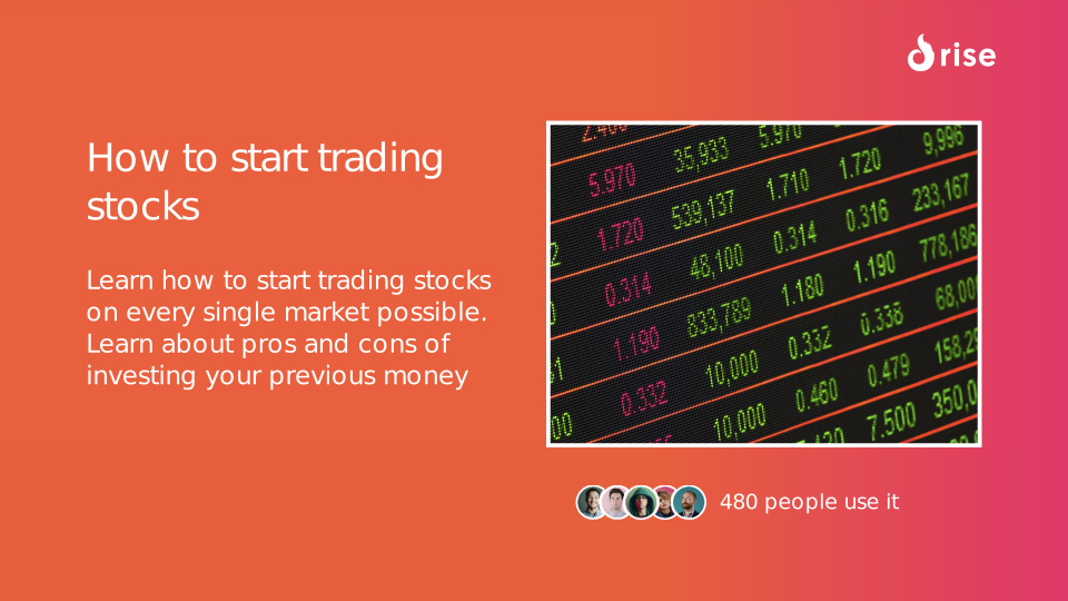How to start trading stocks