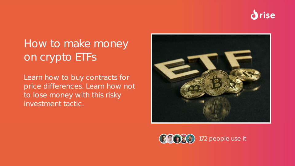 How to make money on crypto ETFs