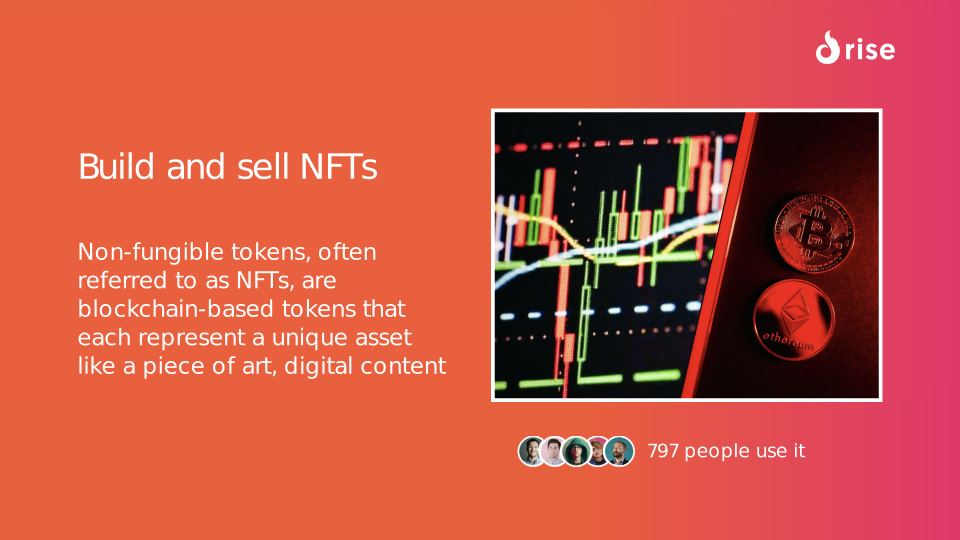 Build and sell NFTs