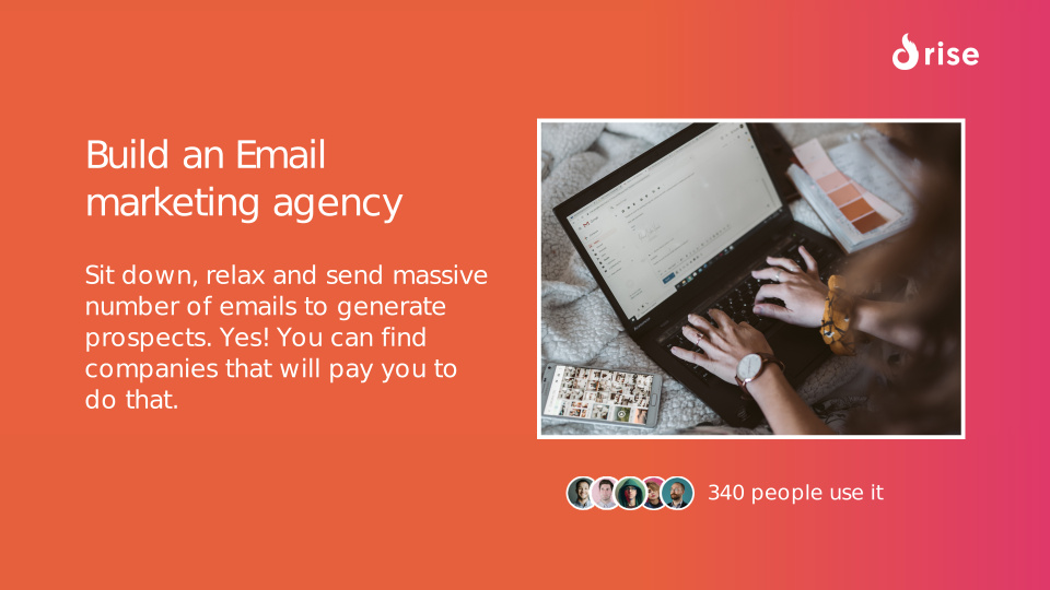 Build an Email marketing agency