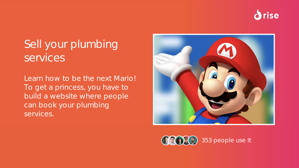 Sell your plumbing services