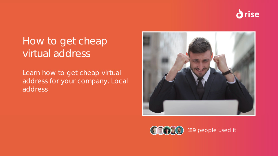 How to get cheap virtual address