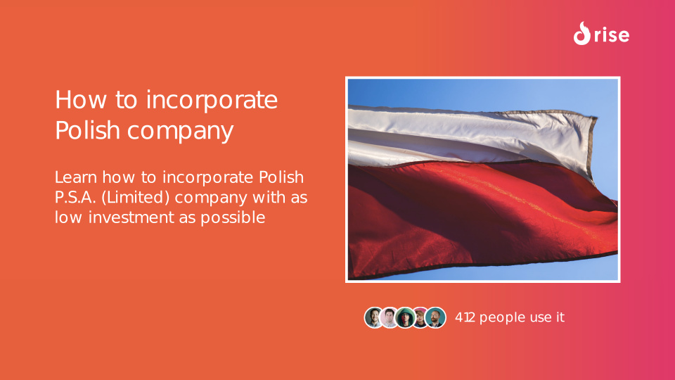 How to incorporate Polish company