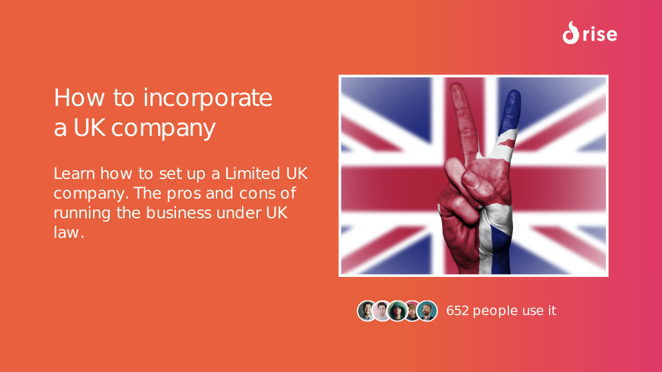 How to incorporate a UK company