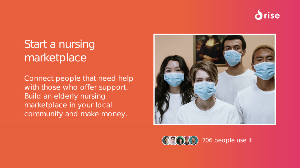 Start a nursing marketplace