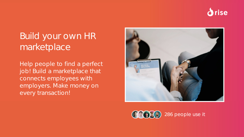 Build your own HR marketplace