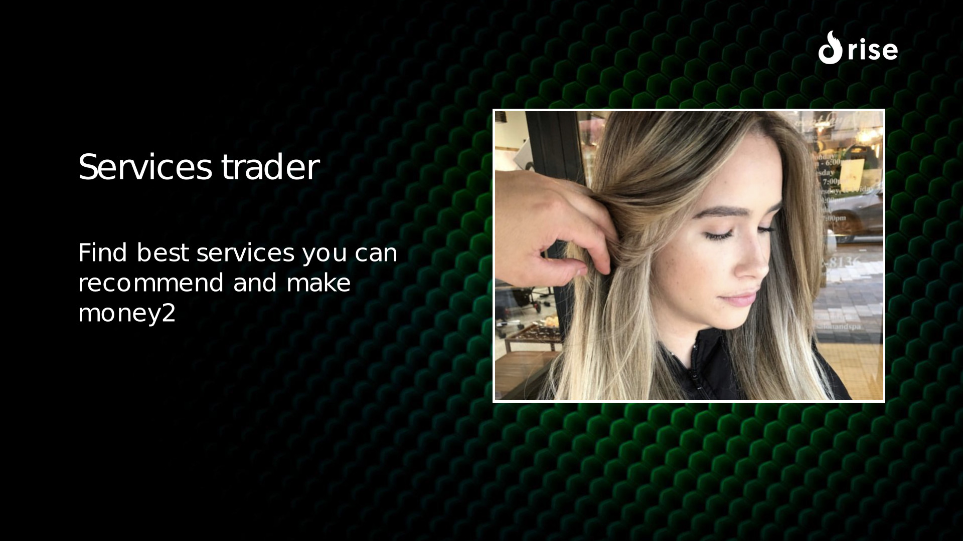 Services trader