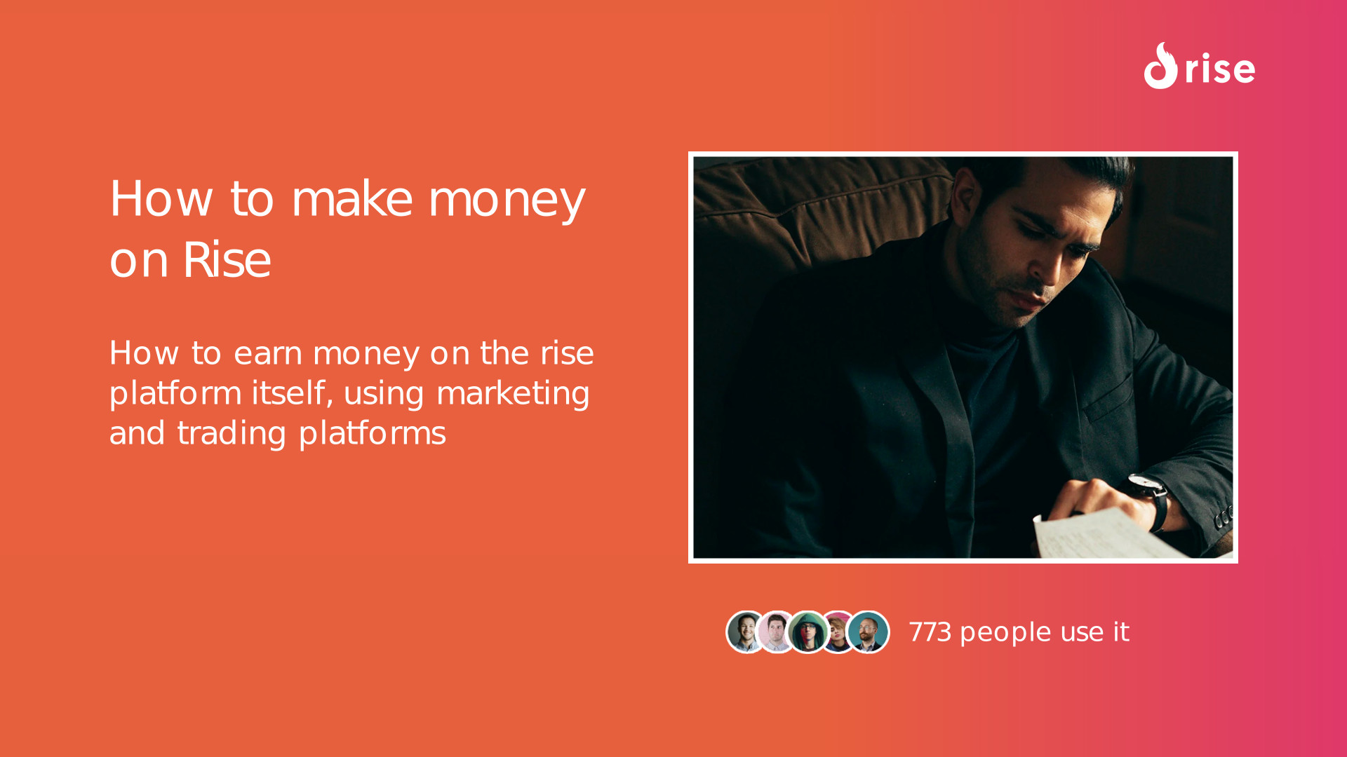 How to make money on Rise